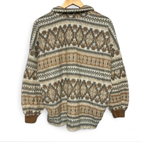 Vintage Express French Country Women’s Pullover Fleece Jacket - Picture 4 of 4